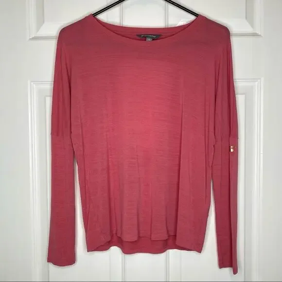 SKECHERS PERFORMANCE Women’s 3/4 Long Sleeve Backless Workout Tee Shirt XS - Picture 6 of 11